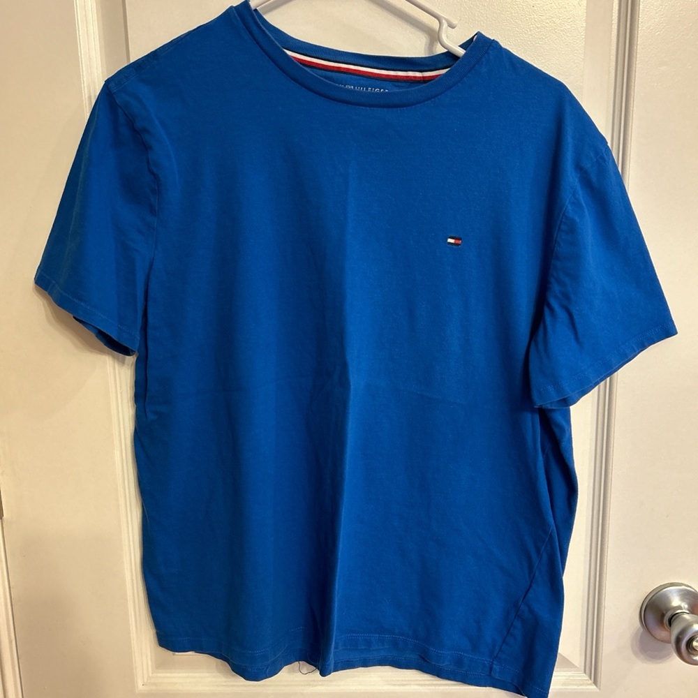 Tommy Hilfiger Blue Crew Neck Tee
